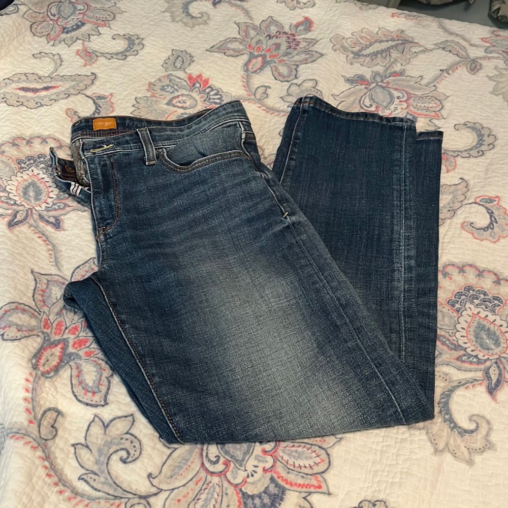 EUC Pilcro and the letter press Jeans